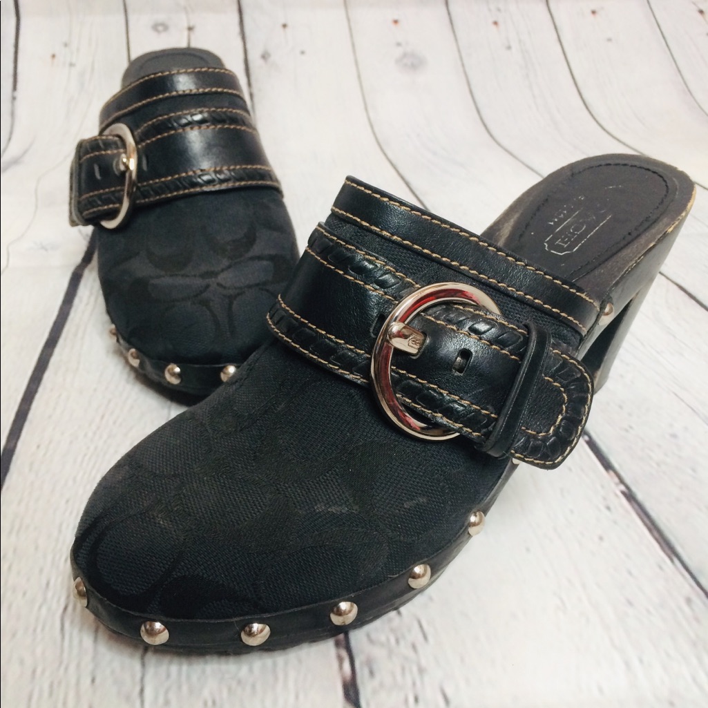Coach Sable Clogs